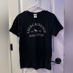 Black Abercrombie & Fitch shirt.